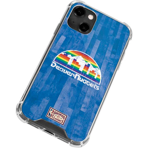 NBA Denver Nuggets Hardwood Classics iPhone 14 Clear Case