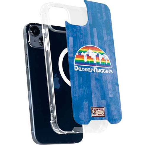 NBA Denver Nuggets Hardwood Classics iPhone 14 Plus MagSafe Case