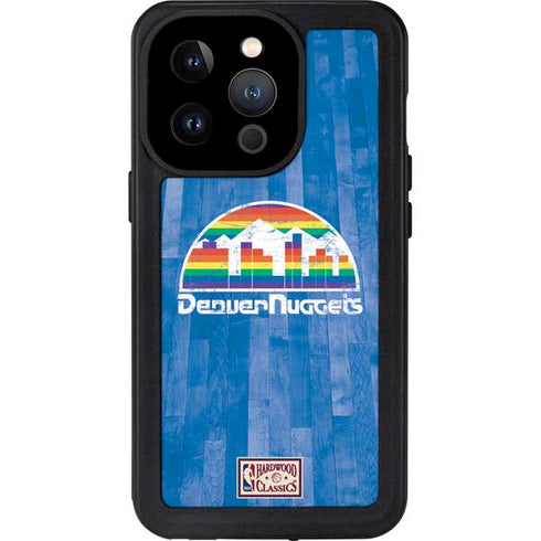 NBA Denver Nuggets Hardwood Classics iPhone 14 Pro Waterproof Case