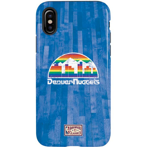 NBA Denver Nuggets Hardwood Classics iPhone XS Pro Case