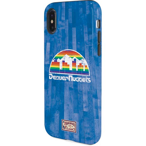 NBA Denver Nuggets Hardwood Classics iPhone XS Pro Case