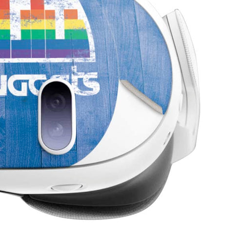 NBA Denver Nuggets Hardwood Classics Meta Quest 3 Skin