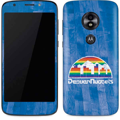 NBA Denver Nuggets Hardwood Classics Moto E5 Play Skin