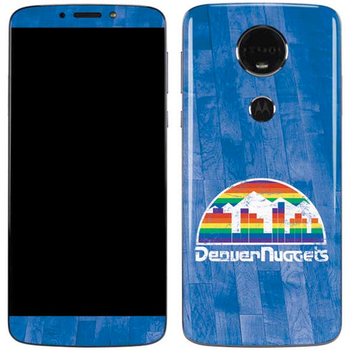 NBA Denver Nuggets Hardwood Classics Moto E5 Plus Skin