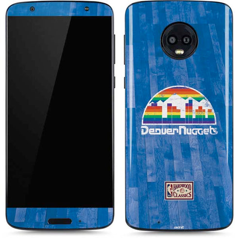 NBA Denver Nuggets Hardwood Classics Moto G6 Skin