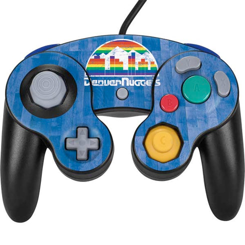 NBA Denver Nuggets Hardwood Classics Nintendo GameCube Controller Skin