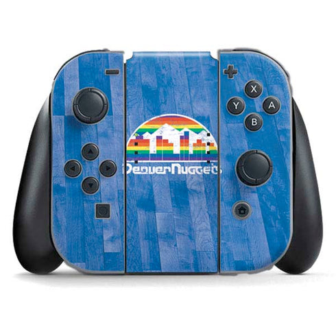 NBA Denver Nuggets Hardwood Classics Nintendo Switch (2017-2021) Joy-Con Controller Skin