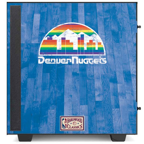 NBA Denver Nuggets Hardwood Classics NZXT H510 Compact ATX Mid-Tower Case Skin