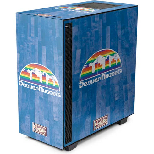 NBA Denver Nuggets Hardwood Classics NZXT H510 Compact ATX Mid-Tower Case Skin