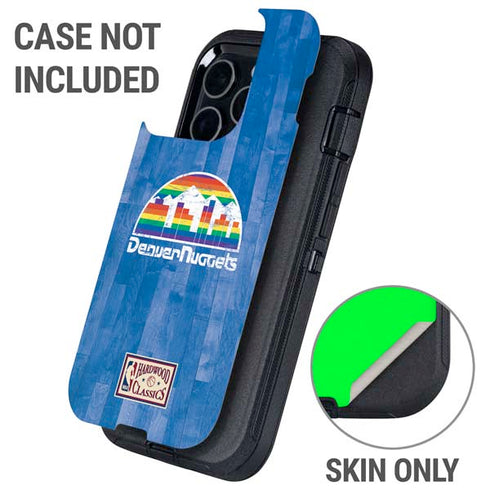 NBA Denver Nuggets Hardwood Classics Otterbox Defender iPhone Skin