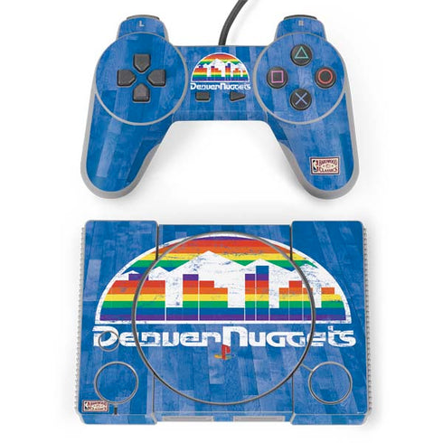 NBA Denver Nuggets Hardwood Classics PlayStation Classic Bundle Skin