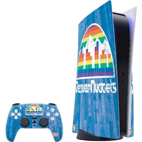 NBA Denver Nuggets Hardwood Classics PS5 Bundle Skin