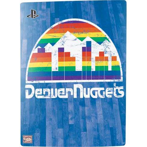NBA Denver Nuggets Hardwood Classics PS5 Digital Edition Console Skin