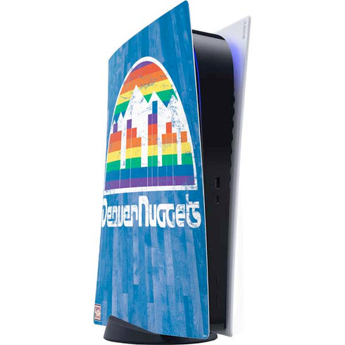 NBA Denver Nuggets Hardwood Classics PS5 Digital Edition Console Skin