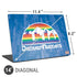 NBA Denver Nuggets Hardwood Classics Universal Laptop 14in (11.4 x 8.2in) Skin