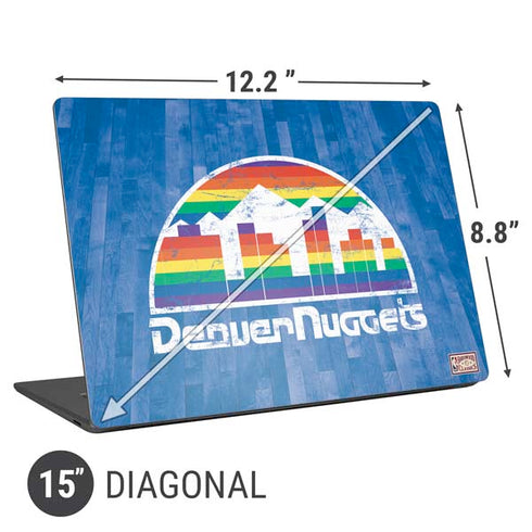 NBA Denver Nuggets Hardwood Classics Universal Laptop 15in (12.2 x 8.8in) Skin