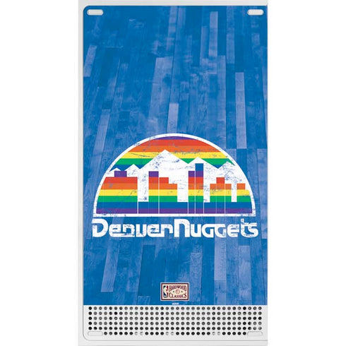 NBA Denver Nuggets Hardwood Classics Xbox Series S Console Skin
