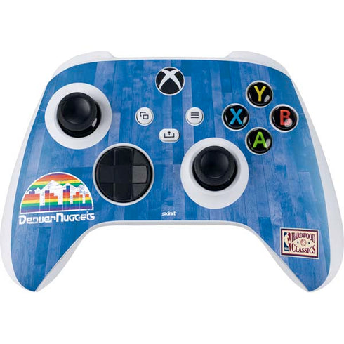 NBA Denver Nuggets Hardwood Classics Xbox Series S Controller Skin