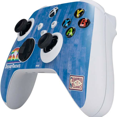 NBA Denver Nuggets Hardwood Classics Xbox Series S Controller Skin