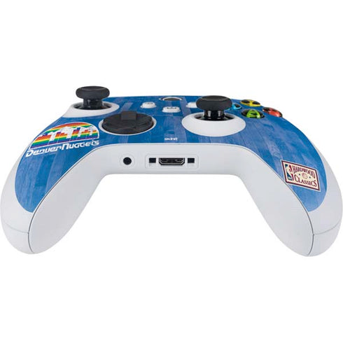 NBA Denver Nuggets Hardwood Classics Xbox Series S Controller Skin
