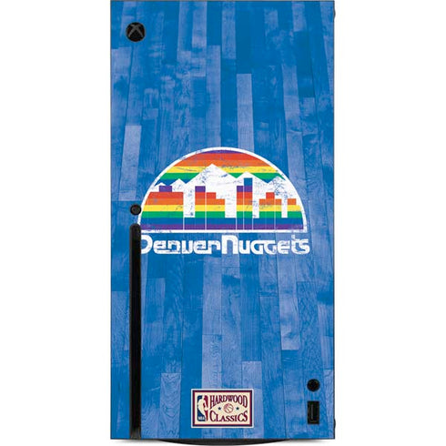 NBA Denver Nuggets Hardwood Classics Xbox Series X Console Skin