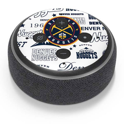 NBA Denver Nuggets Historic Blast Amazon Echo Dot Skin