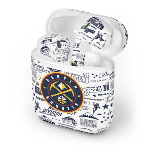 NBA Denver Nuggets Historic Blast Apple AirPods Skin