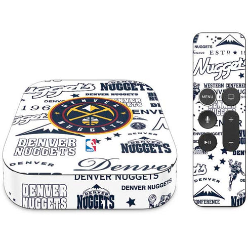 NBA Denver Nuggets Historic Blast Apple TV Skin
