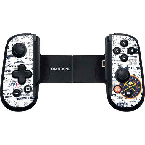 NBA Denver Nuggets Historic Blast Backbone One for iPhone Game Controller Skin