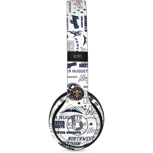 NBA Denver Nuggets Historic Blast Beats Solo 2 Wired Skin