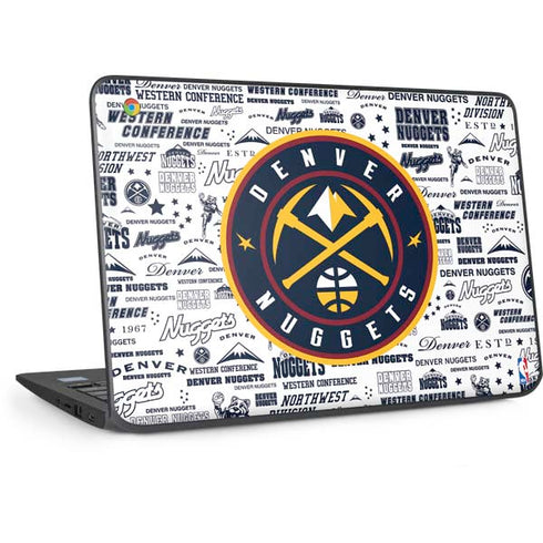 NBA Denver Nuggets Historic Blast HP Chromebook Skin