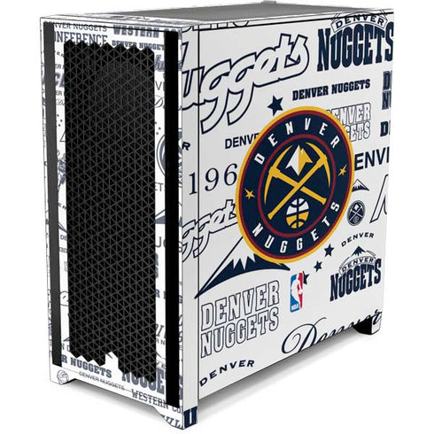 NBA Denver Nuggets Historic Blast Corsair 4000D Tempered Glass Mid-Tower ATX Case Skin
