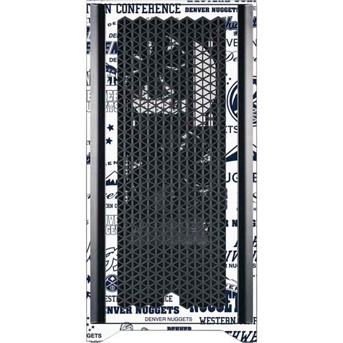 NBA Denver Nuggets Historic Blast Corsair 4000D Tempered Glass Mid-Tower ATX Case Skin