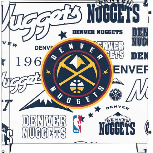 NBA Denver Nuggets Historic Blast Corsair 4000D Tempered Glass Mid-Tower ATX Case Skin