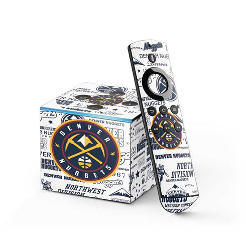 NBA Denver Nuggets Historic Blast Fire TV Cube Skin