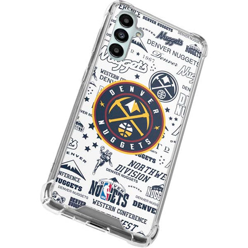 NBA Denver Nuggets Historic Blast Galaxy A14 5G Clear Case