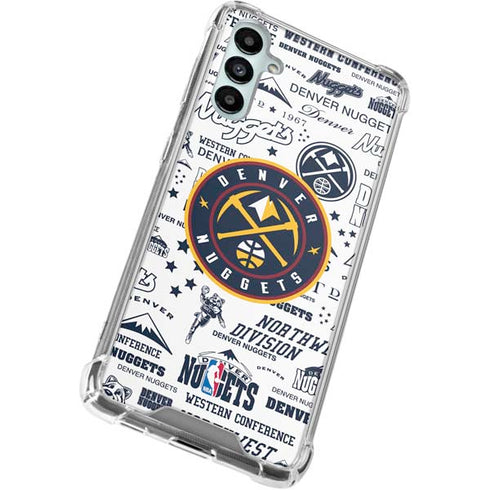 NBA Denver Nuggets Historic Blast Galaxy A15 5G Clear Case