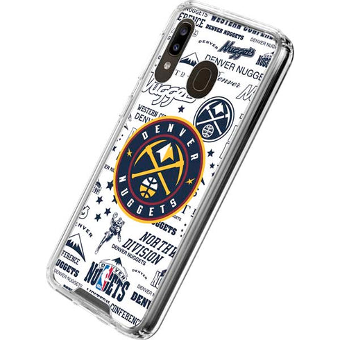 NBA Denver Nuggets Historic Blast Galaxy A30 Clear Case