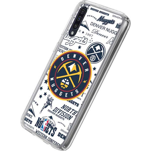 NBA Denver Nuggets Historic Blast Galaxy A50 Clear Case