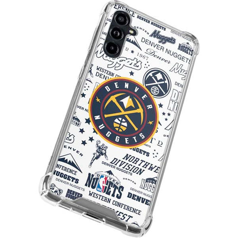 NBA Denver Nuggets Historic Blast Galaxy A54 5G Clear Case