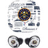 NBA Denver Nuggets Historic Blast Galaxy Buds Pro Skin