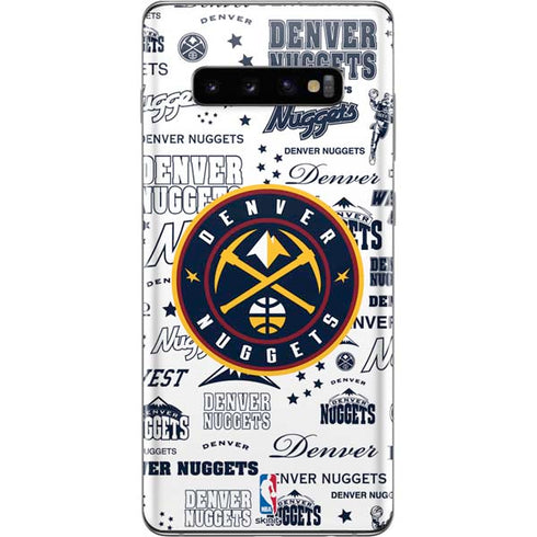 NBA Denver Nuggets Historic Blast Galaxy S10 Plus Skin