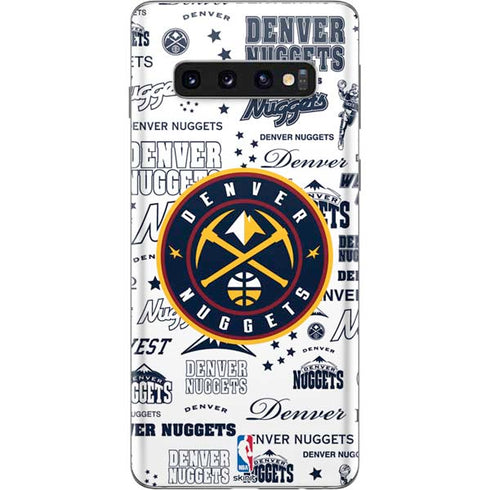 NBA Denver Nuggets Historic Blast Galaxy S10 Skin