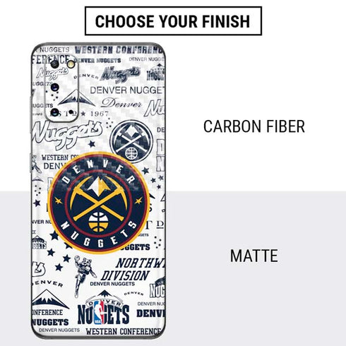 NBA Denver Nuggets Historic Blast Galaxy S20 Skin