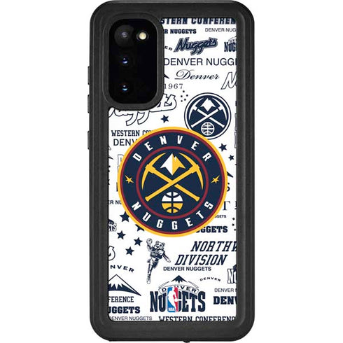 NBA Denver Nuggets Historic Blast Galaxy S20 Waterproof Case