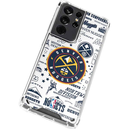 NBA Denver Nuggets Historic Blast Galaxy S21 Ultra 5G Clear Case