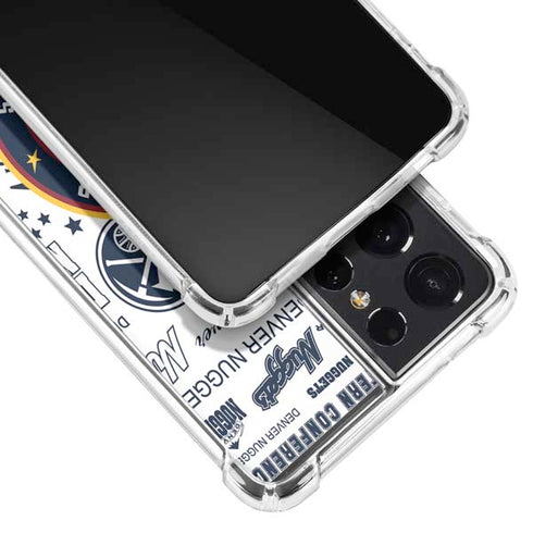 NBA Denver Nuggets Historic Blast Galaxy S21 Ultra 5G Clear Case