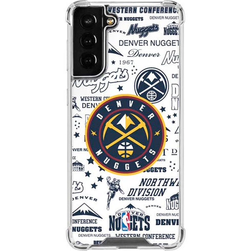 NBA Denver Nuggets Historic Blast Galaxy S22 Plus Clear Case