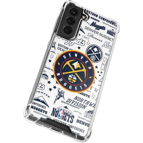 NBA Denver Nuggets Historic Blast Galaxy S22 Plus Clear Case