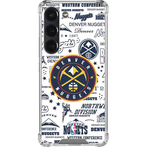 NBA Denver Nuggets Historic Blast Galaxy S23 Clear Case